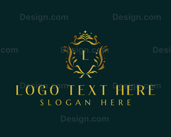 Luxury Shield Lettermark Logo