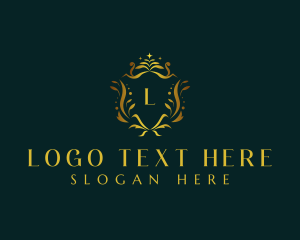 Luxury Shield Lettermark logo