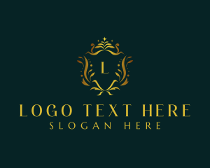 Luxury Shield Lettermark Logo