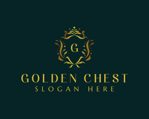 Luxury Shield Lettermark logo design