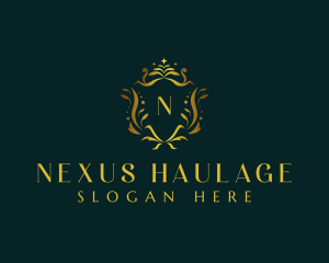 Luxury Shield Lettermark logo design