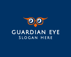 Owl Eyes Spectacles logo design