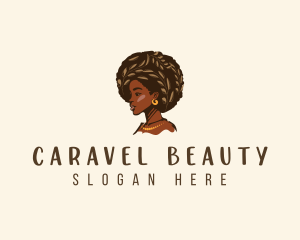 Afro Beauty Salon logo design