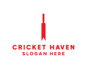 Cricket Sports Bat logo