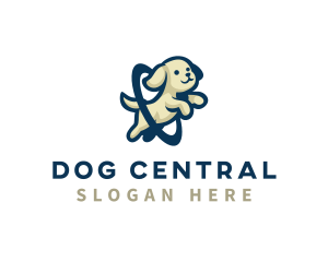 Puppy Pet Trainer logo design