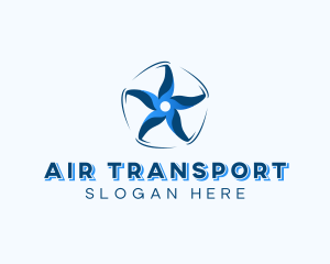 Fan Air Ventilation logo design