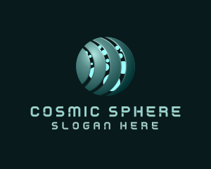 3d Sphere Science logo design