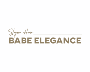 Elegant Apparel Business Logo