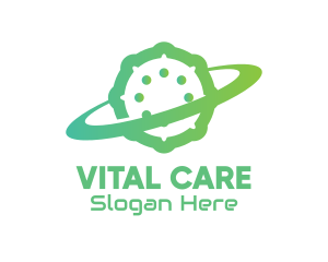 Green Virus Planet Logo