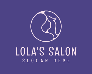 Hairdresser Boutique Salon logo design