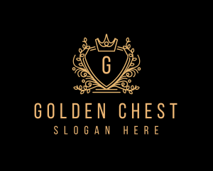 Elegant Crest Crown logo design