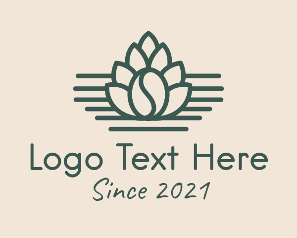 Coffee Plant logo example 3