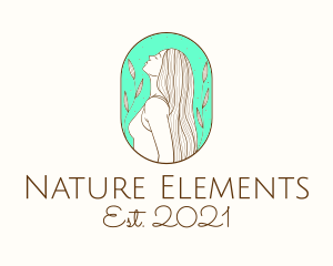 Woman Natural Spa logo design