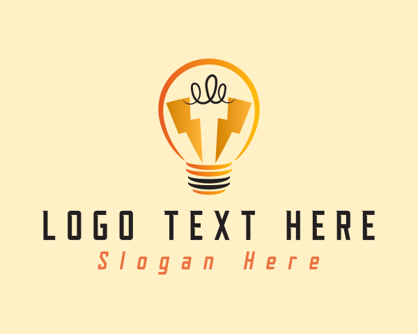 Lighting logo example 2