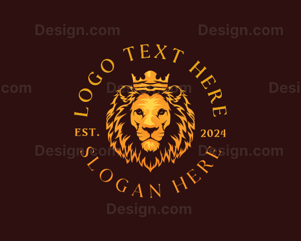 Luxury Noble Lion Logo