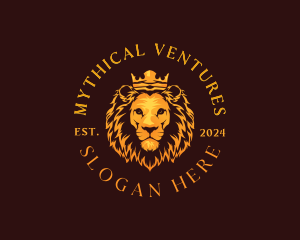 Luxury Noble Lion logo design