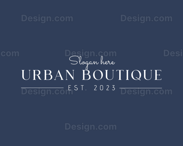 Elegant Luxury Brand Logo