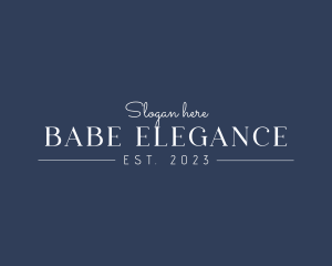 Elegant Luxury Brand logo design