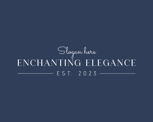 Elegant Luxury Brand logo design