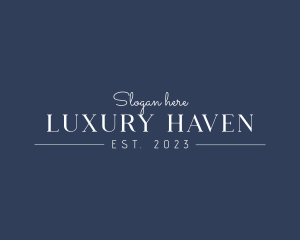 Elegant Luxury Brand logo design