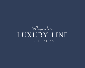 Elegant Luxury Brand logo design