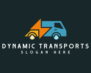 Fast Trucking Service logo design