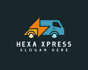 Fast Trucking Service logo design