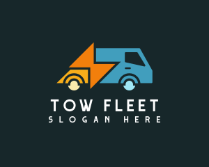 Fast Trucking Service logo design