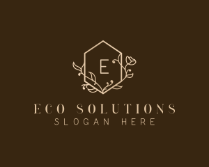 Eco Floral Boutique logo design