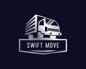 Moving Truck Logistics logo design