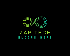 Infinity Tech Loop logo design