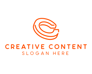 Content Creator Influencer Vlog logo design