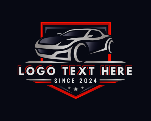 Racing Detailing Automotive Logo