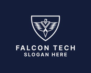 Falcon Company Shield  logo