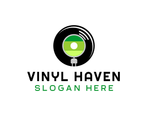 Record Music Vinyl logo