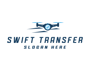 Propeller Drone Surveillance logo design