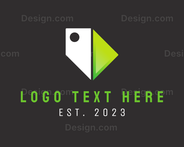 Price Tag Ecommerce Logo