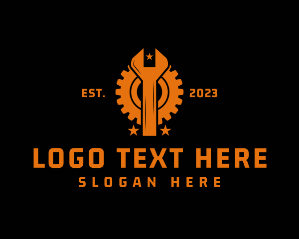 Cog Wrench Mechanic logo