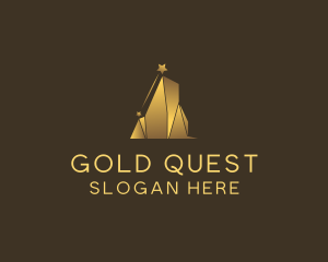 Luxury Gold Building logo design