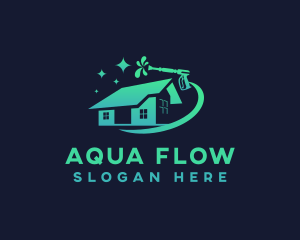 Residential Pressure Cleaning logo design