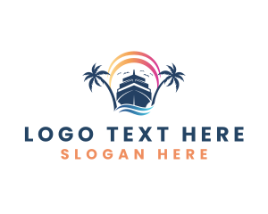 Tropical Cruise Ship logo