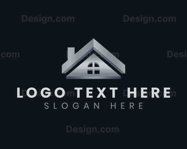 Home Builder Roofing Logo