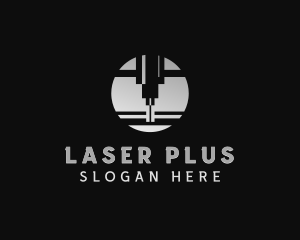 Laser Cutting Engraving  logo design