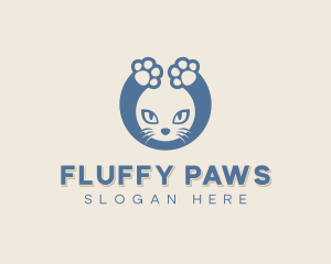 Cat Paw logo design