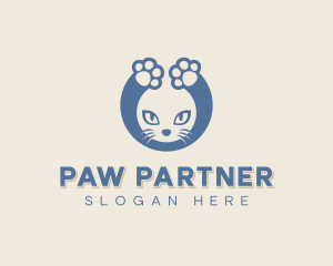 Cat Paw logo design