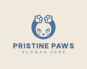 Cat Paw logo design