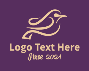 Fancy Dove Bird logo