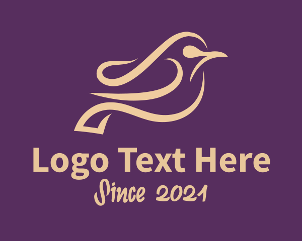 Wild Bird logo example 3