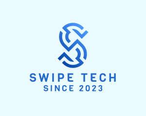 Maze Tech Letter S logo design