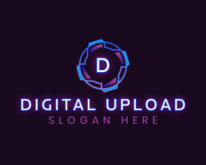 Digital Cyber Technology logo design